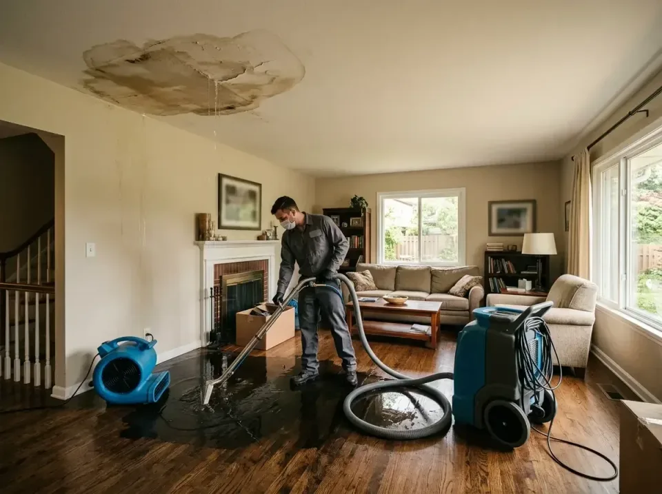 attic-pipe-burst-ceiling-drip-008 — frequently asked questions, Water Damage Restoration & Carpet Care in Oneida, TN